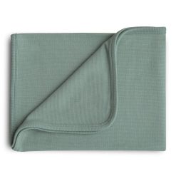 Mushie Couverture C Tel E Vert - Mushie Couvertures