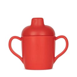 Konges Slojd Tasses Apprentissage Coeur Rouge - Konges Sl Jd Tasses D'Apprentissage, Gobelets, Verres