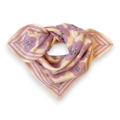 Apaches Collections Foulard Manika Flora Bold Lavande - Apaches Collections Foulards