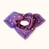 Apaches Collections Foulard Manika Florets Fuchsia - Apaches Foulards