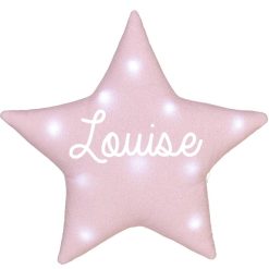 Oh la la Paris Veilleuse Etoile Rose Paillettes - Oh La La Paris Cadeaux De Naissance Personnalis S