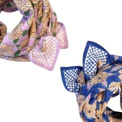 Apaches Collections Foulard Latika Bloom Bleu Klein - Apaches Collections Foulards