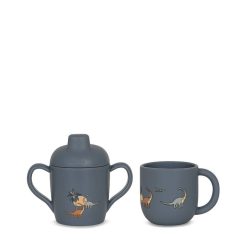 Konges Slojd Tasses Apprentissage Dino - Konges Sl Jd Tasses D'Apprentissage, Gobelets, Verres