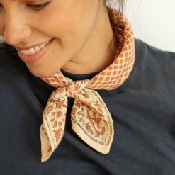 Apaches Collections Foulard Manika Mosa C Terracotta - Apaches Id Es Cadeaux De Naissance