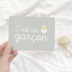 Zü Carte C'Est Un Gar On Z Id Es Cadeaux De Naissance