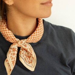 Apaches Collections Foulard Manika Mosa C Terracotta - Apaches Id Es Cadeaux De Naissance