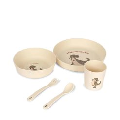 Konges Slojd Set Repas Dinos - Konges Slojd Assiettes, Bols