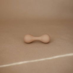 Mushie Hochet Silicone Natural - Mushie Id Es Cadeaux De Naissance