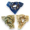 Apaches Collections Foulard Manika Soleil Bleu Klein - Apaches Collections Foulards