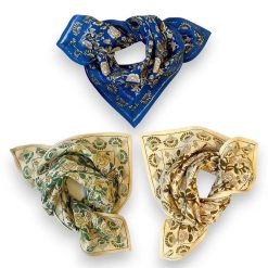 Apaches Collections Foulard Manika Soleil Bleu Klein - Apaches Collections Foulards