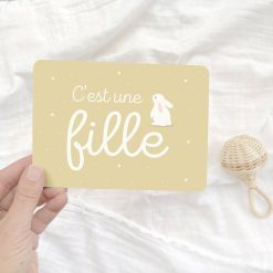 Zü Carte C'Est Une Fille Z Id Es Cadeaux De Naissance