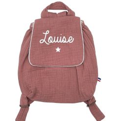 Oh la la Paris Sac Personnalisable Double Gaze Vieux Rose - Oh La La Paris Cartables, Sacs Dos, Bananes