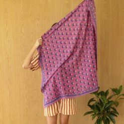 Apaches Collections Foulard Latika Florets Fuchsia - Apaches Foulards