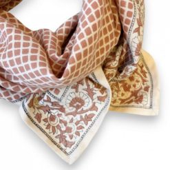 Apaches Collections Foulard Latika Mosa C Terracotta - Apaches Foulards