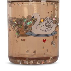 Konges Slojd Verres Paillettes Cygnes - Konges Slojd Tasses D'Apprentissage, Gobelets, Verres