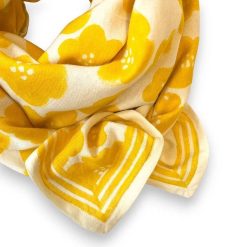 Apaches Collections Foulard Latika Flora Bold Citron - Apaches Collections Foulards