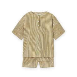 Apaches Collections Pyjama Muno Rayures Bronze - Apaches Collections Pyjamas- Bodys