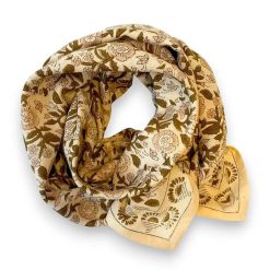 Apaches Collections Foulard Latika Soleil Macadamia - Apaches Collections Foulards