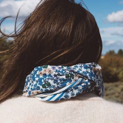 Gabrielle Paris Foulard Flower Azur - Gabrielle Paris Foulards