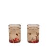 Konges Slojd Verres Glitter Cerises - Konges Slojd Tasses D'Apprentissage, Gobelets, Verres