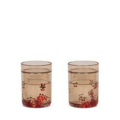 Konges Slojd Verres Glitter Cerises - Konges Slojd Tasses D'Apprentissage, Gobelets, Verres