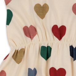 Konges Slojd Robe Bretelles Coeur Color - Konges Slojd Jupes & Robes