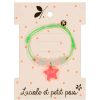 Luciole et Petit Pois Bracelet Cordon Lastique Vert Fluo - Luciole Et Petit Pois Bijoux Enfants