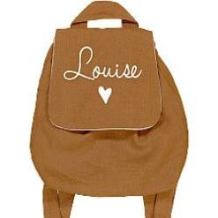 Oh la la Paris Sac Dos Personnalisable Camel - Oh La La Paris Cadeaux De Naissance Personnalis S