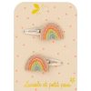 Luciole et Petit Pois Duo De Barrettes Arc-En-Ciel - Luciole Et Petit Pois Accessoires Cheveux