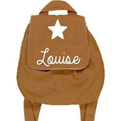 Oh la la Paris Sac Dos Personnalisable Camel - Oh La La Paris Cadeaux De Naissance Personnalis S