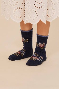 Konges Slojd Chaussettes Fleurs - Konges Slojd Collants, Chaussettes