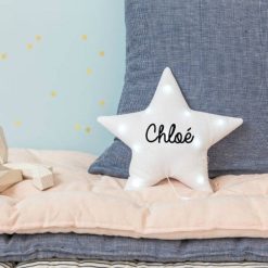 Oh la la Paris Veilleuse Etoile Blanc Paillettes - Oh La La Paris Cadeaux De Naissance Personnalis S