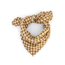 Rose In April Lange Damier Caramel - Rose In April Foulards