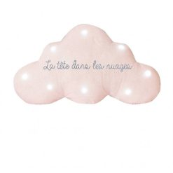 Oh la la Paris Veilleuse Nuage Musicale Paillettes Rose Id Es Cadeaux De Naissance