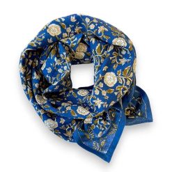 Apaches Collections Foulard Latika Soleil Bleu Klein - Apaches Collections Foulards