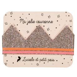 Luciole et Petit Pois Couronne Paillettes Dor - Luciole Et Petit Pois Accessoires Cheveux