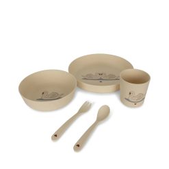 Konges Slojd Set Repas Cygnes - Konges Slojd Assiettes, Bols