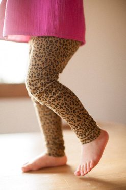 Marlot Paris Legging B B Mikky Leopard Bronze - Marlot Paris Leggings & Pantalons