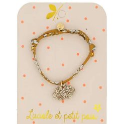 Luciole et Petit Pois Bracelet Liberty Capel Moutarde - Luciole Et Petit Pois Bijoux Enfants