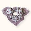 Apaches Collections Foulard Manika Ananas Neige - Apaches Foulards