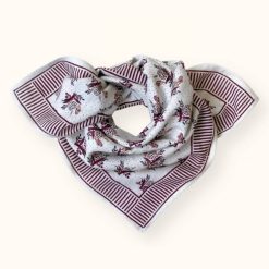 Apaches Collections Foulard Manika Ananas Neige - Apaches Foulards