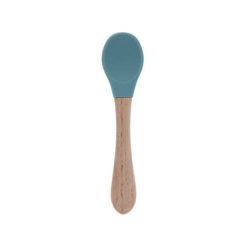 Petit Toi Cuill Re Silicone Bleu Ciel - Petit Toi Id Es Cadeaux De Naissance