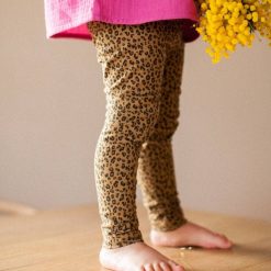 Marlot Paris Legging B B Mikky Leopard Bronze - Marlot Paris Leggings & Pantalons