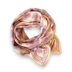 Apaches Collections Foulard Latika Flora Bold Lavande - Apaches Collections Foulards