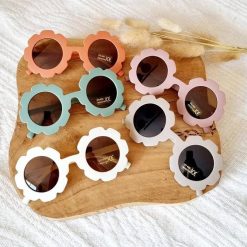 Rammelaartje Lunettes De Soleil Fleur Beige - Rammelaartje Lunettes De Soleil