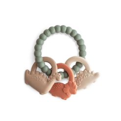 Mushie Anneau De Dentition Dinos - Mushie Id Es Cadeaux De Naissance