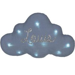 Oh la la Paris Veilleuse Musicale Nuage Bleu Gris Cadeaux De Naissance Personnalis S