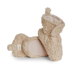 Mushie Chaussons B B Sherpa Beige - Mushie Chaussons, Chaussures