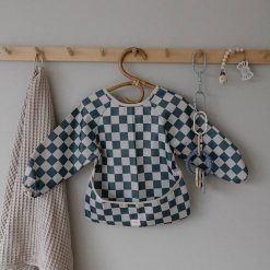 Mushie Bavoir Manches Damier Vert - Mushie Id Es Cadeaux De Naissance