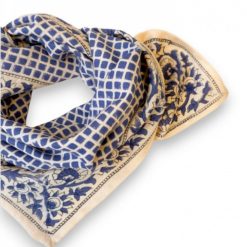 Apaches Collections Foulard Manika Mosa C Navy Blue - Apaches Id Es Cadeaux De Naissance